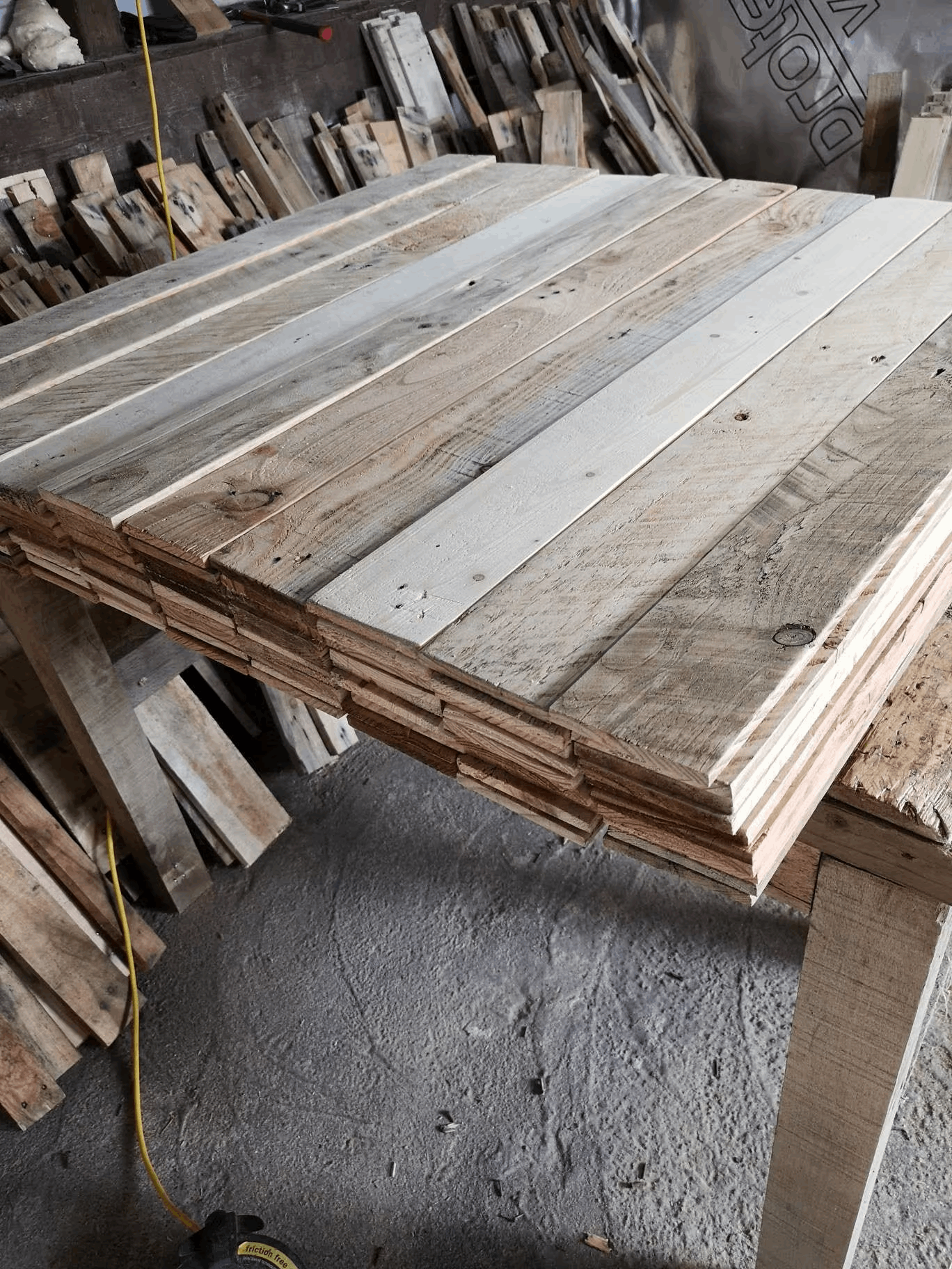 1 m² Reclaimed Wood Panelling For Van Conversion Thickness 4mm - Anpio woods ltd