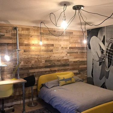 8 Square Metres Reclaimed Special Prepared Planks - Rustic Wall Panelling - Anpio woods ltd