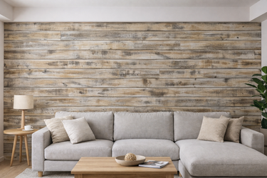 Rustic Reclaimed Wood Wall Planks – Light Distressed Finish 4m2