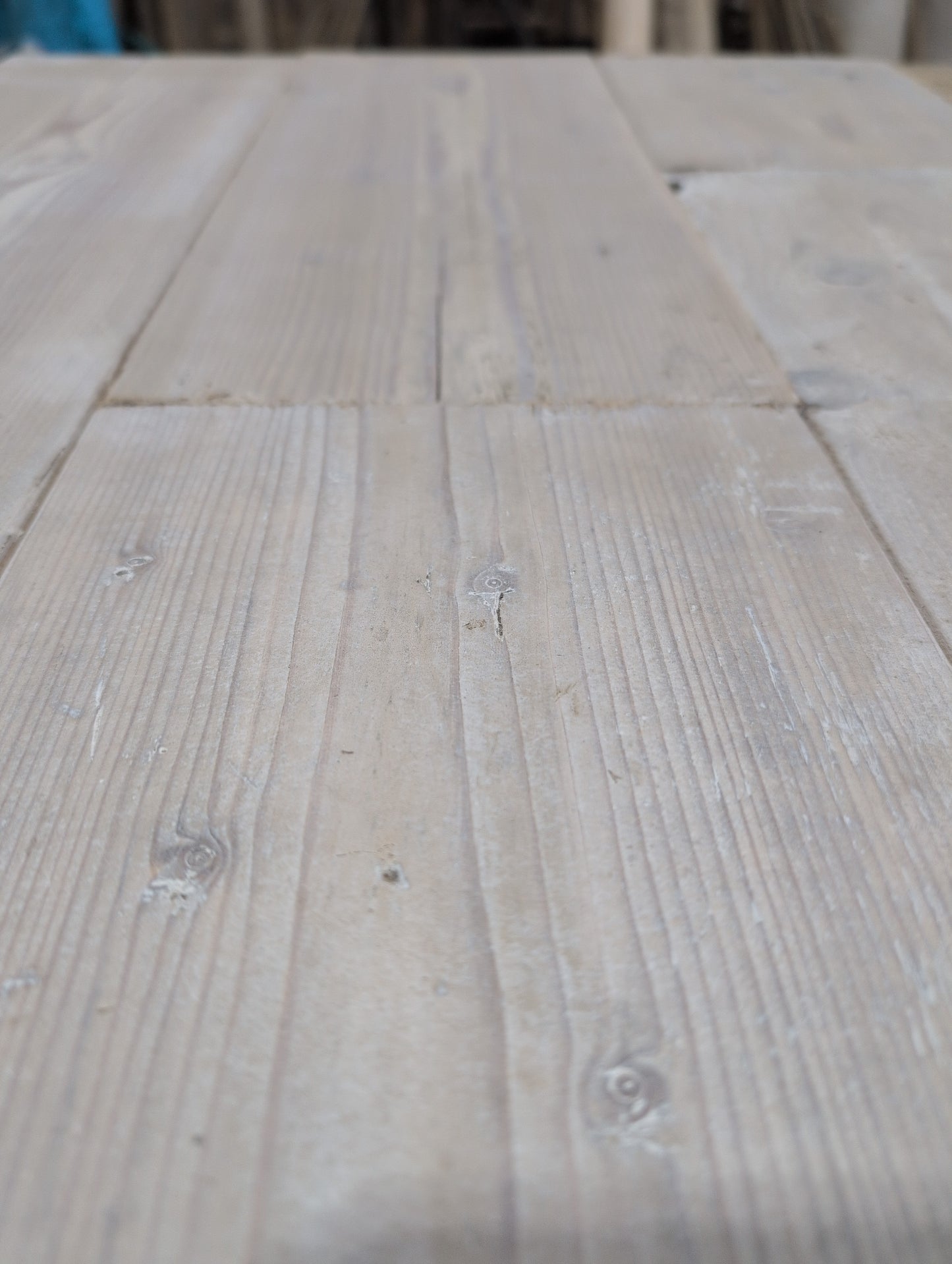 4sqm White/Grey Wash Rustic Cladding Special Prepared Long Scaffolding Board