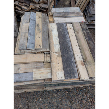 Reclaimed Planks timber boards distressed rustic wood 400mm - Anpio woods ltd